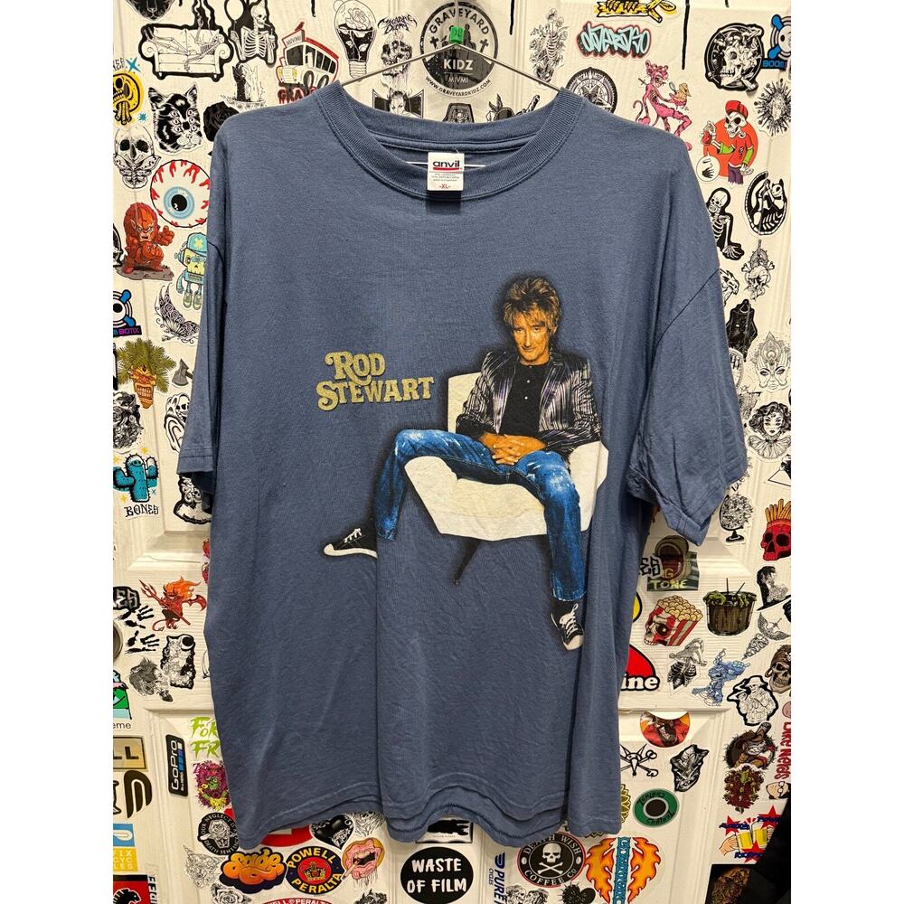 2007 Rod Stewart Rockin’ In The Round Tour Concert Shirt Size XL